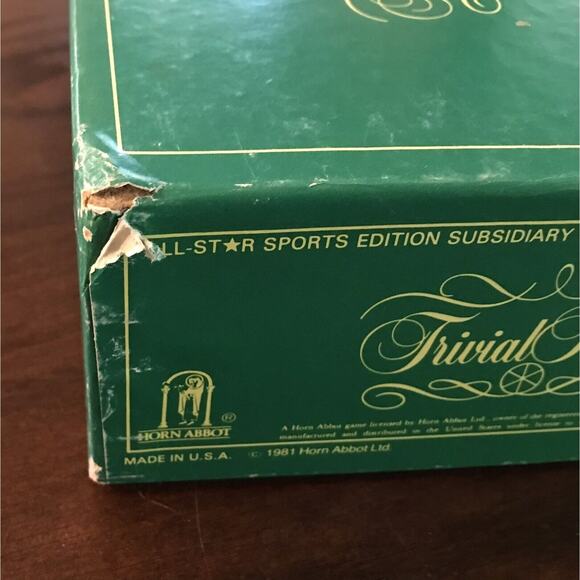 Trivial Pursuit All Star Sports Edition Subsidiary Card Set For Board Game '80's - Picture 2 of 5